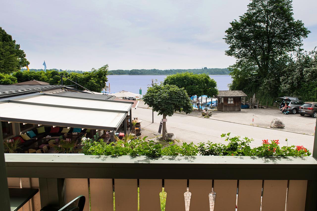 Hotel Garni Moewe Am See Prien am Chiemsee Esterno foto