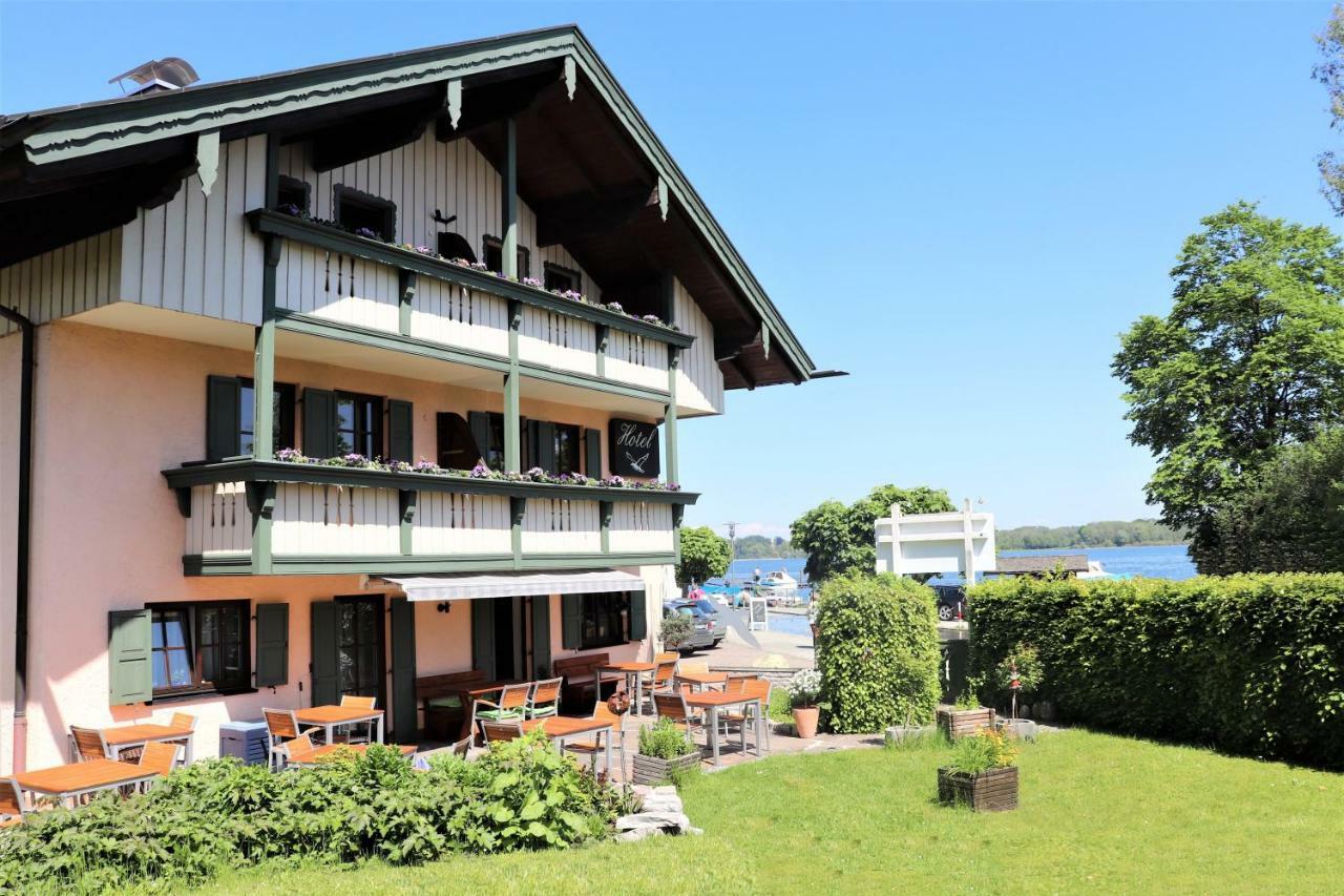Hotel Garni Moewe Am See Prien am Chiemsee Esterno foto