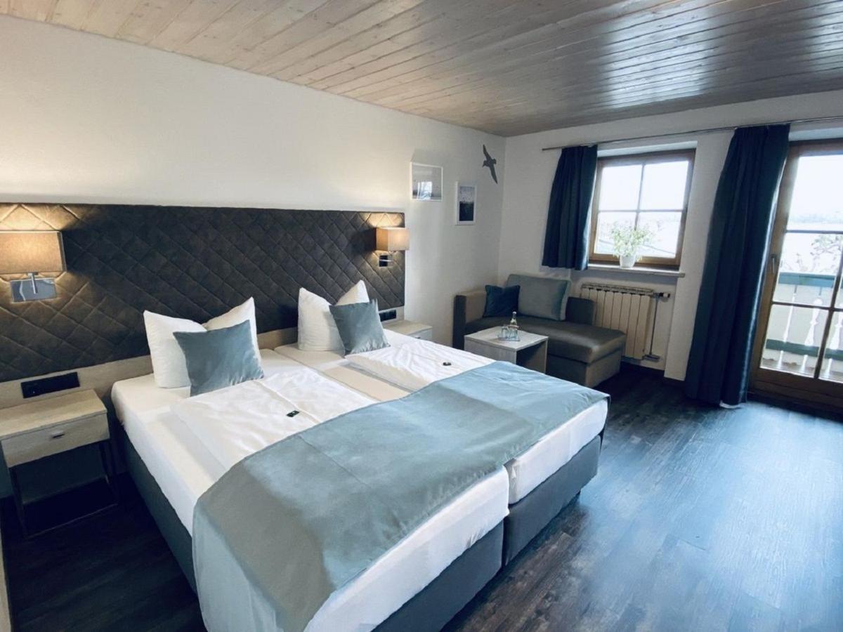 Hotel Garni Moewe Am See Prien am Chiemsee Esterno foto
